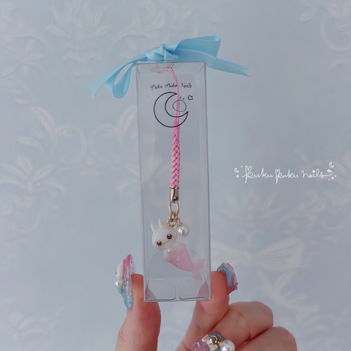 ☆Summer Limited Design☆ Mini Puku-usa Mermaid Strap