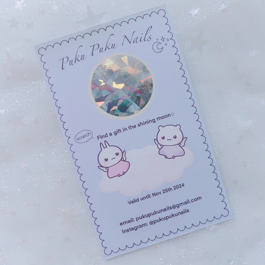 How to Use the Scratch Card🌕✨