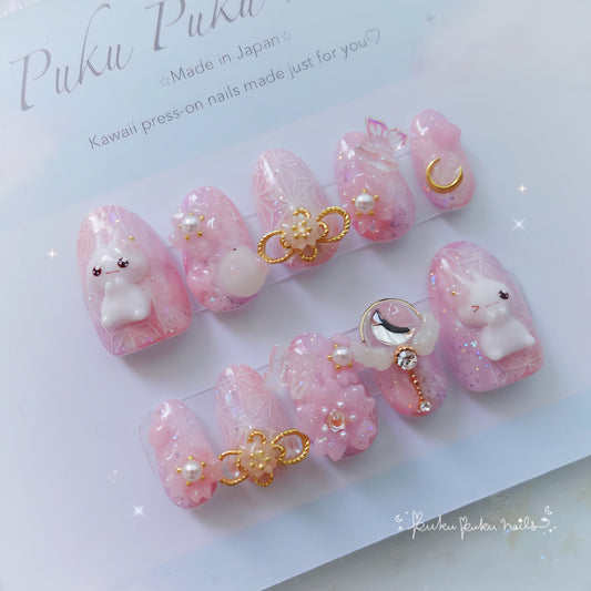 Inspirations for Kira Kira Kimono Nails👘✨