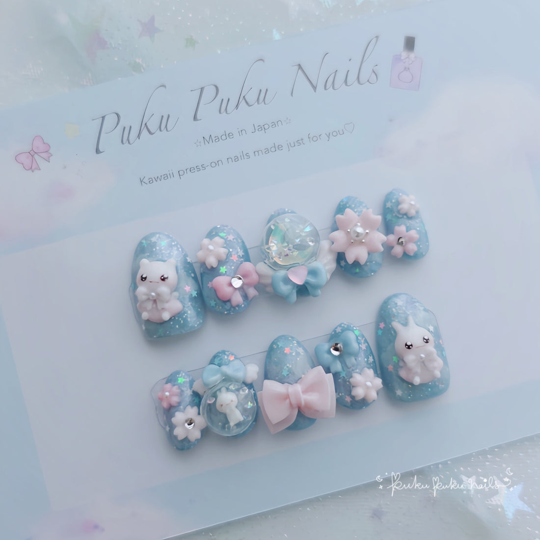 Inspirations for Dreamy Sakura Sky Nails🌸