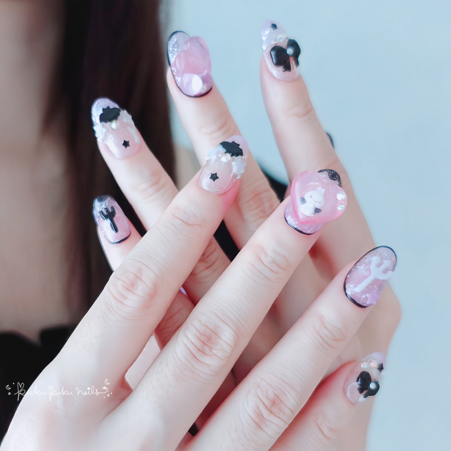 Halloween Limited Design ☆Kawaii Devil Nails