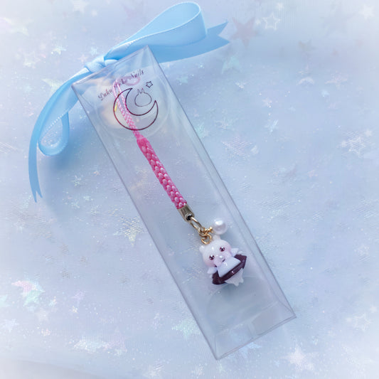Puku-kuma Mini Strap ☆Chocolate Cafe Girl