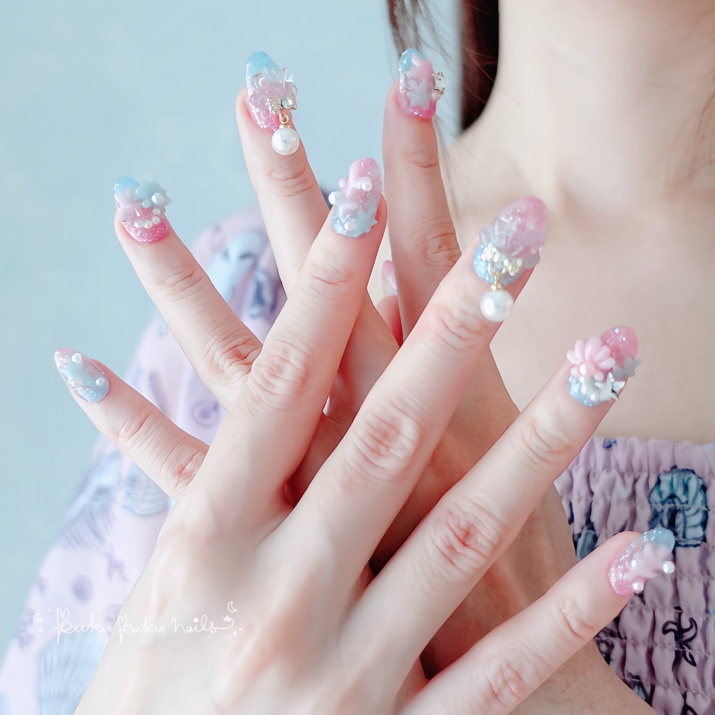 ⭐︎Summer Limited Design⭐︎ Magical Mermaid  Nails