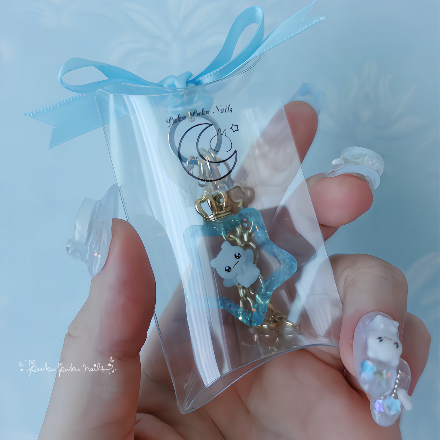 Star Bag Charm ⭐︎ Puku-kuma Angel