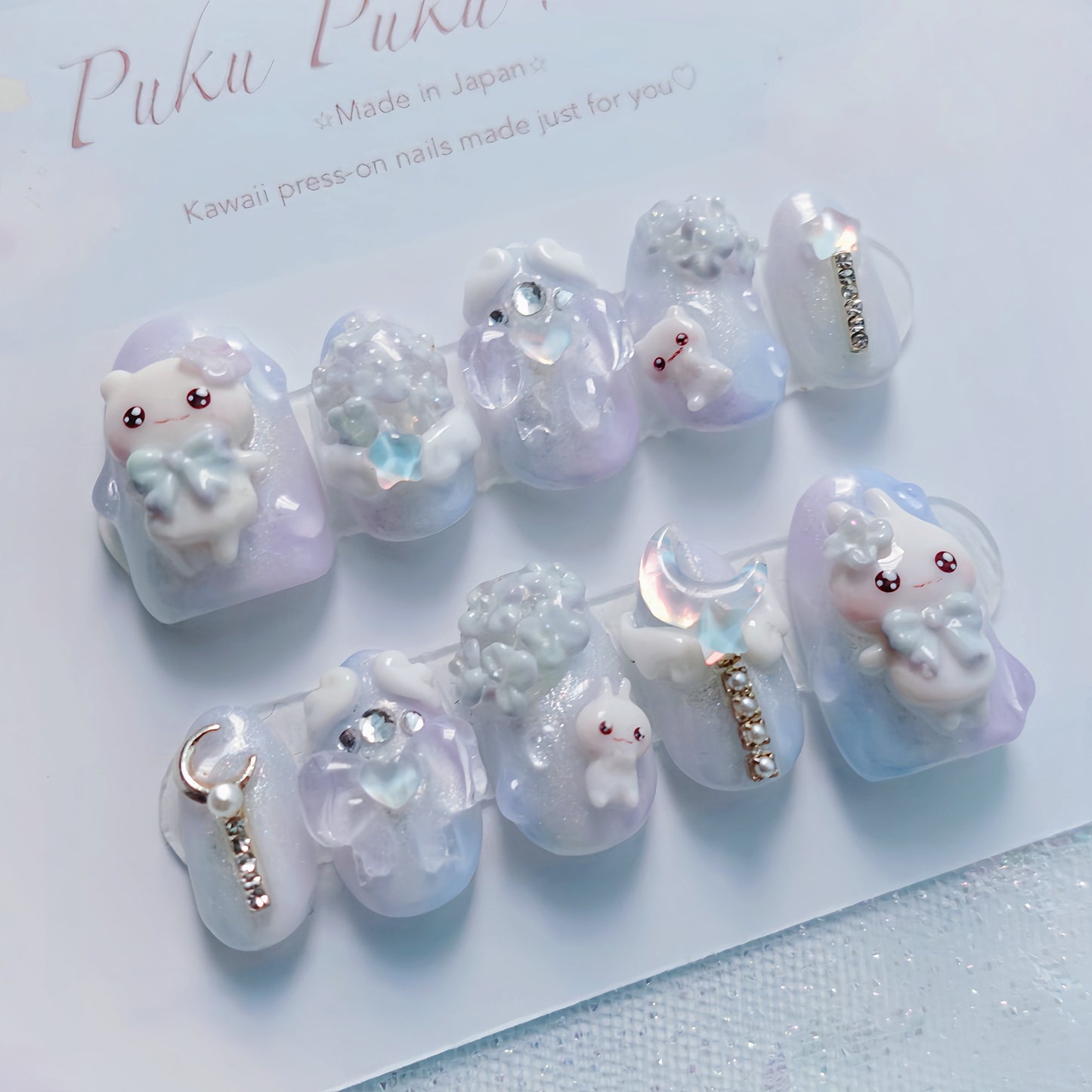 ⭐︎June Limited Design⭐︎ Magical Hydrangea Nails