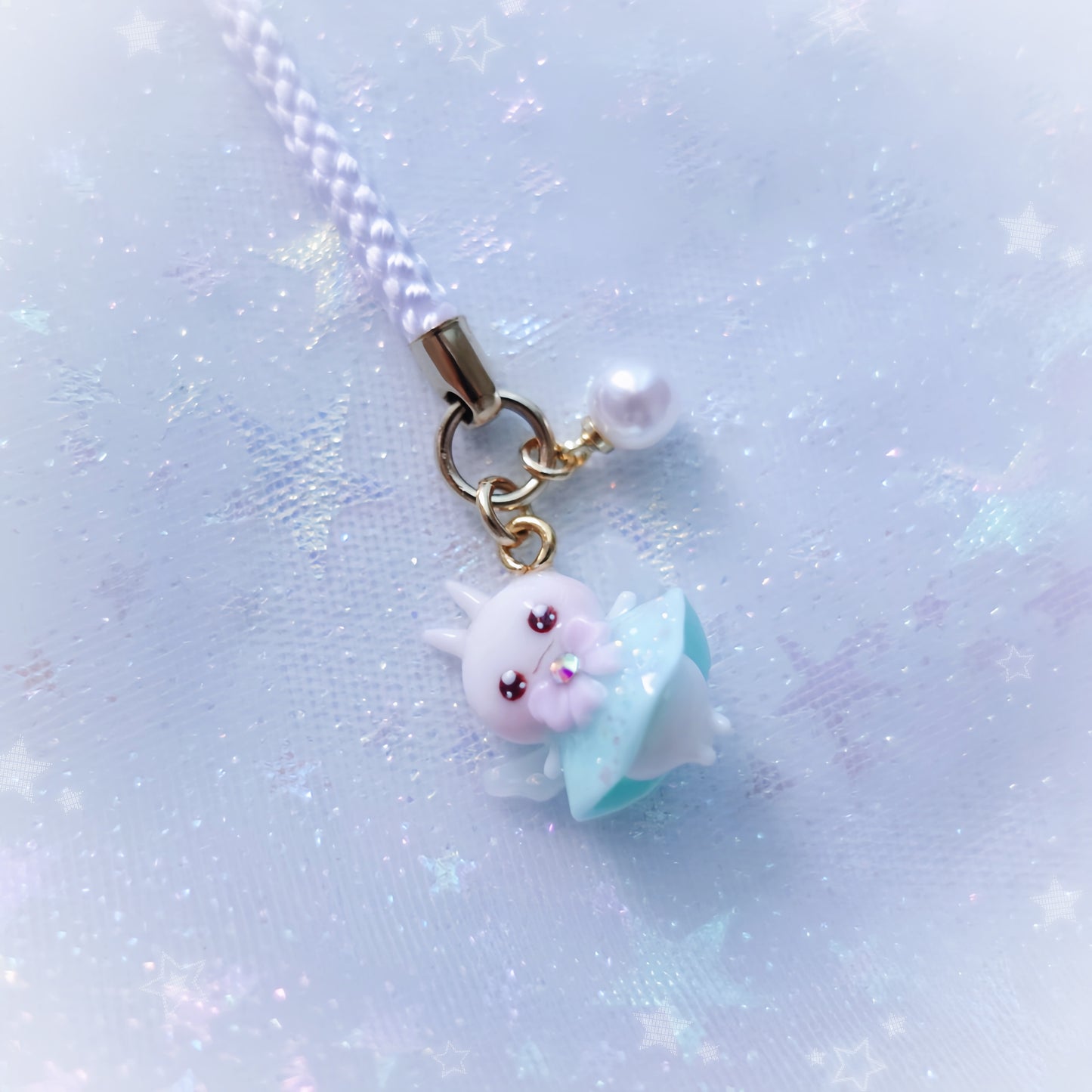 Puku-usa Mini Strap ☆Mint Green Fairy