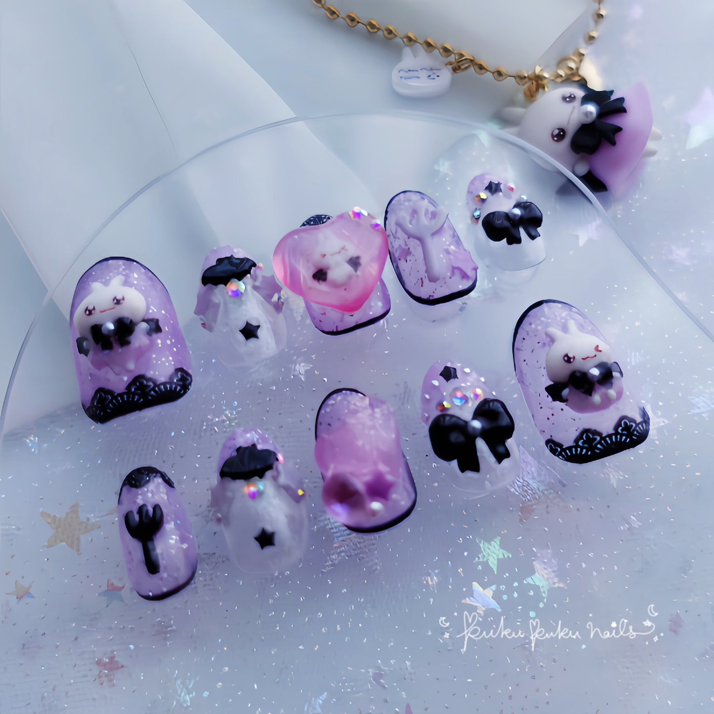 Halloween Limited Design ☆Kawaii Devil Nails
