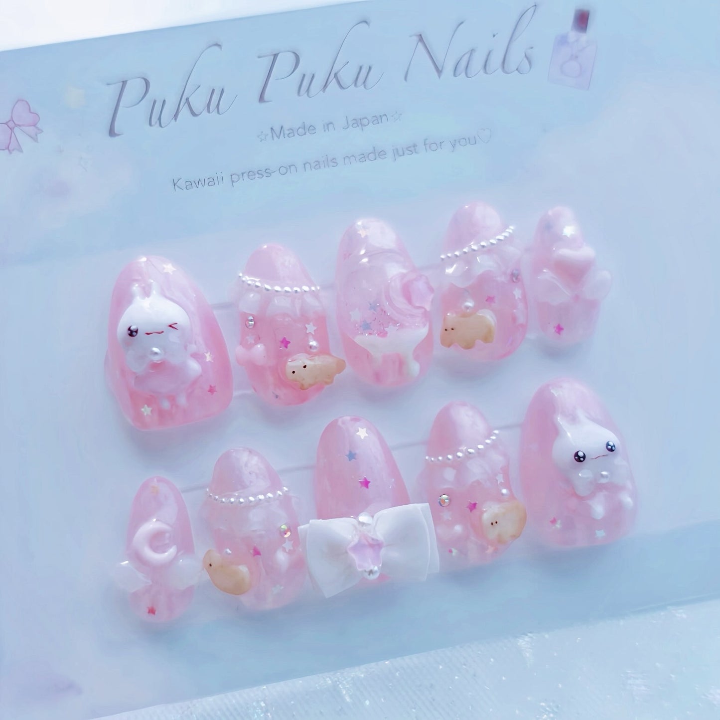 Dreamy Frilly Nails