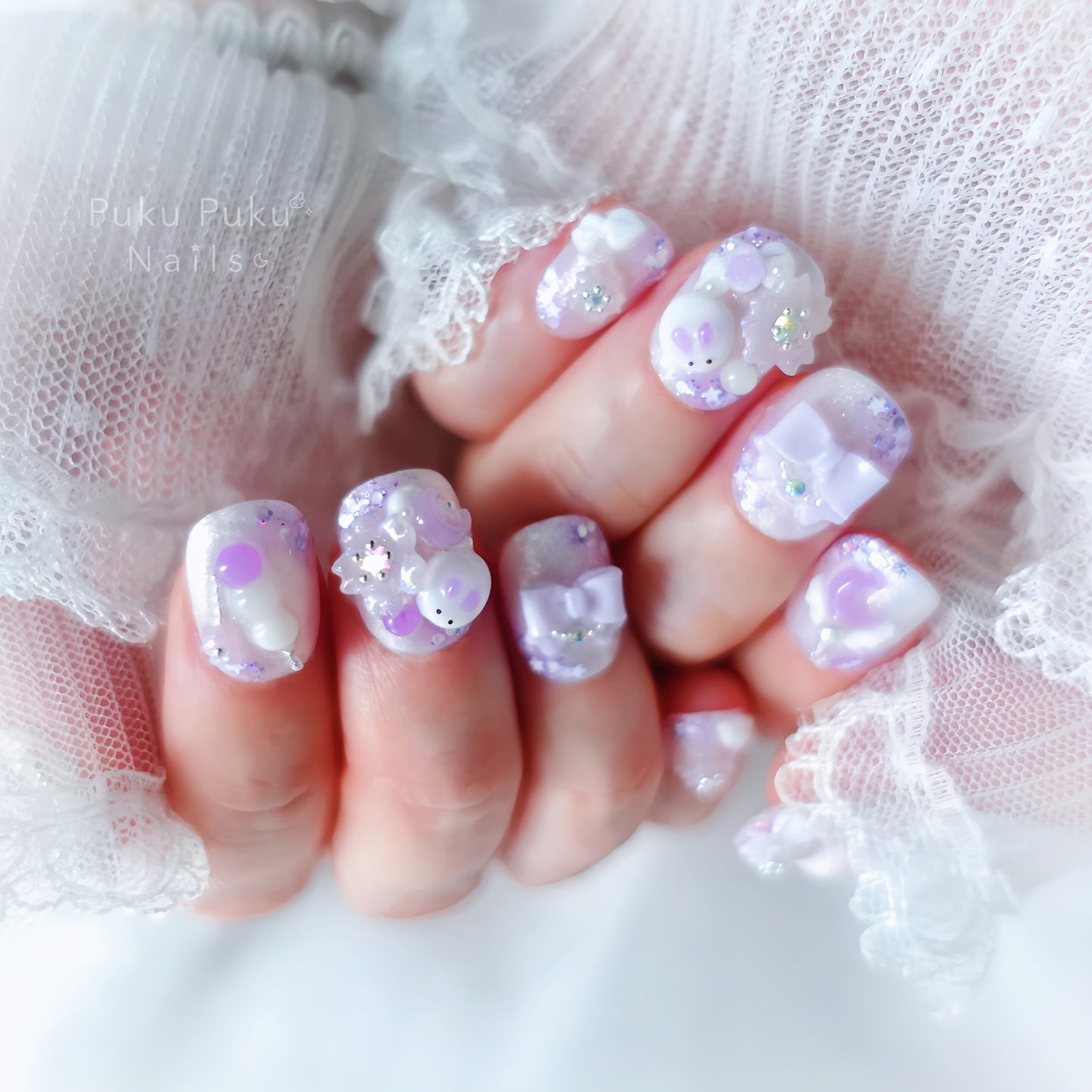 Dreamy Otsukimi Nails