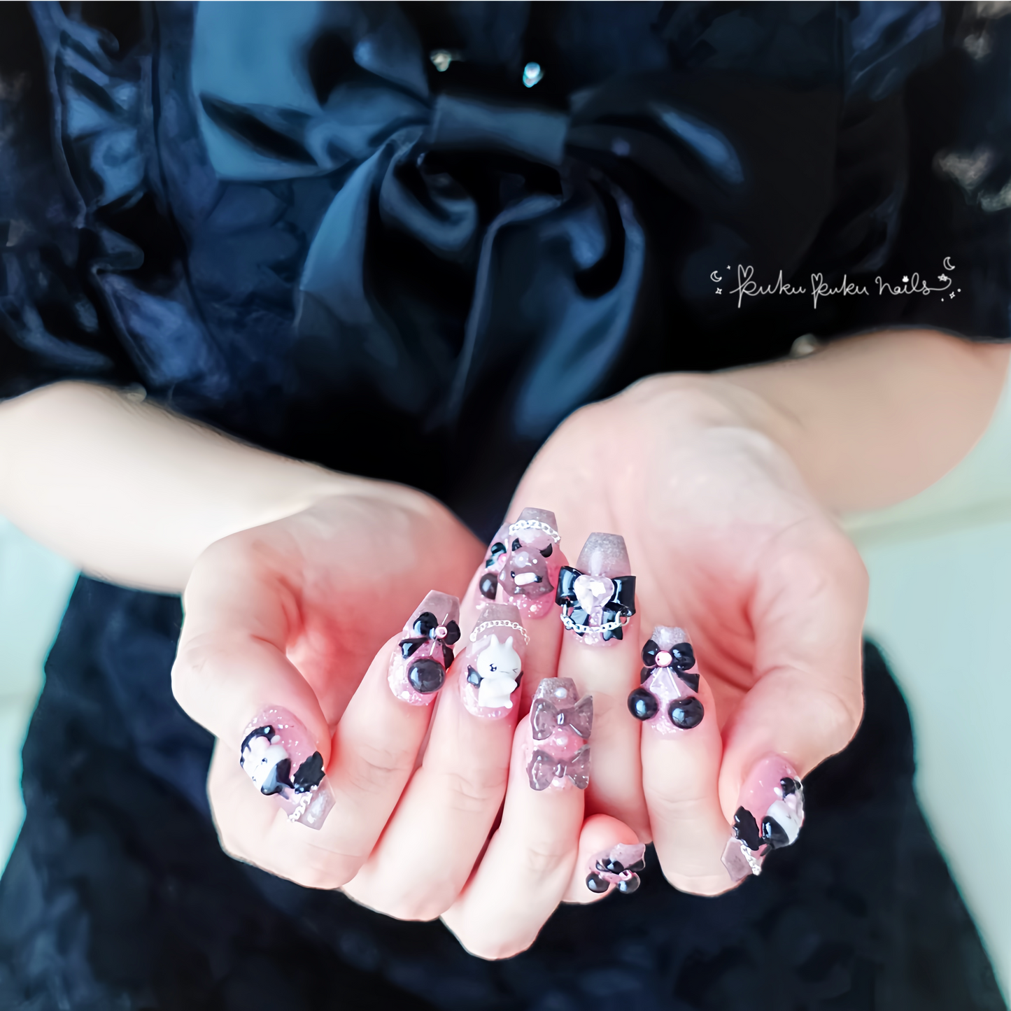 Poisoned Kawaii Cherry Nails