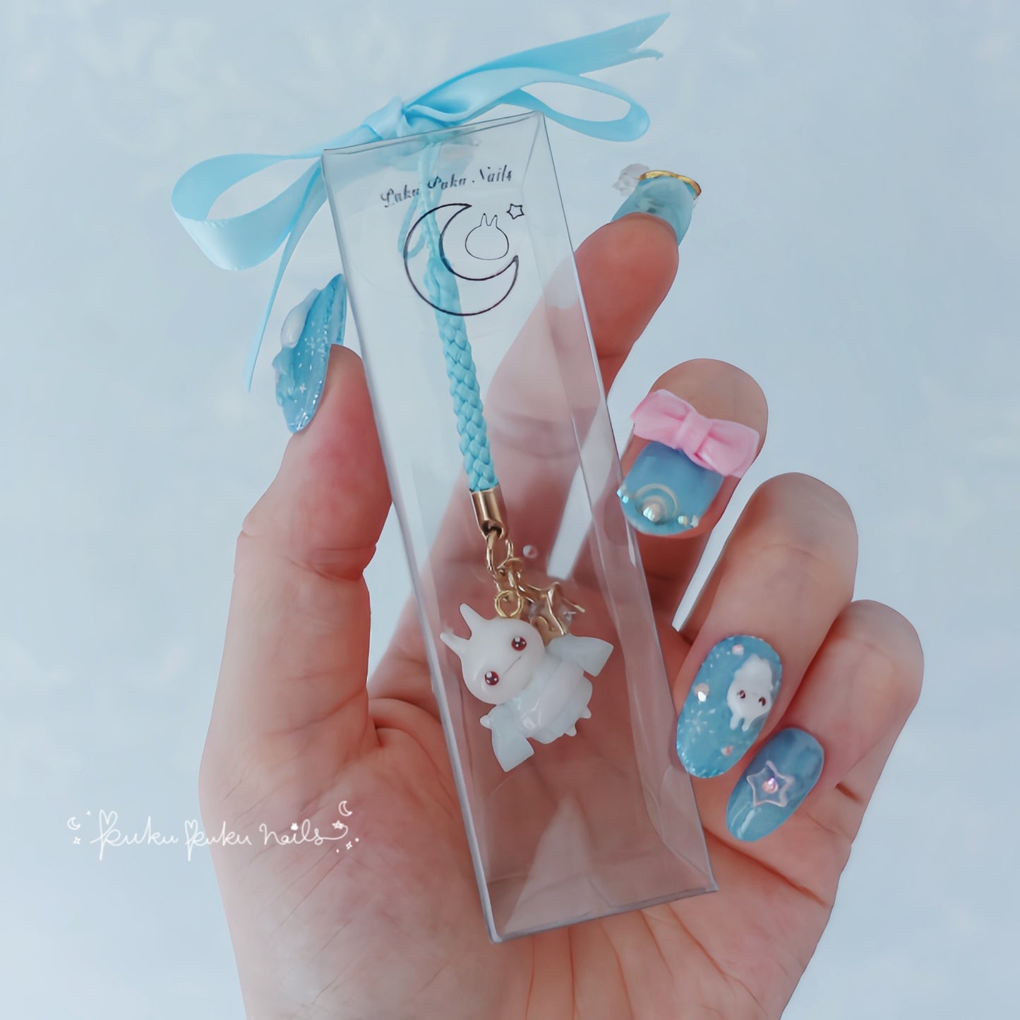 ☆Summer Limited Design☆ Mini Puku-usa Strap ☆ Yukata
