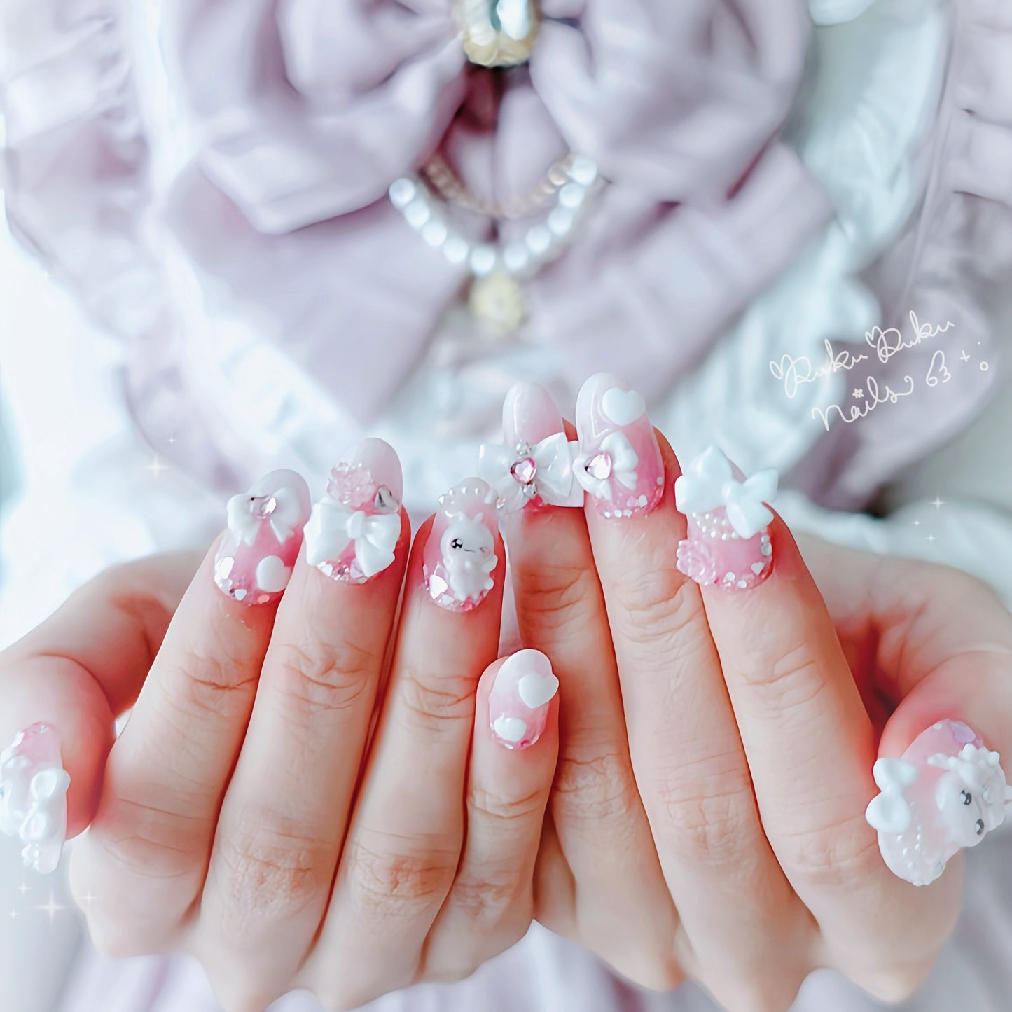 Lovely Valentine's Day Nails