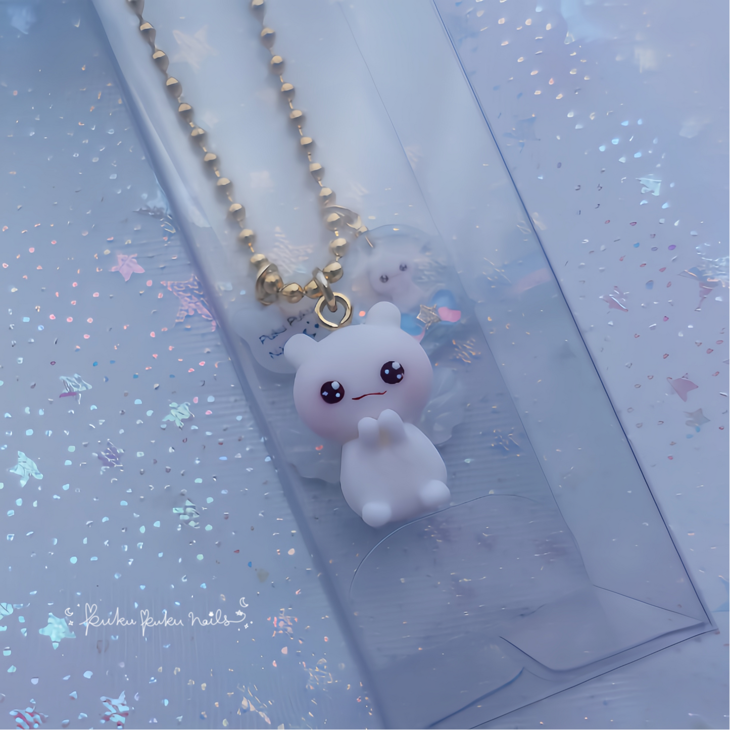 Puku-kuma Figure ⭐︎ Aurora Snow Globe Shaker