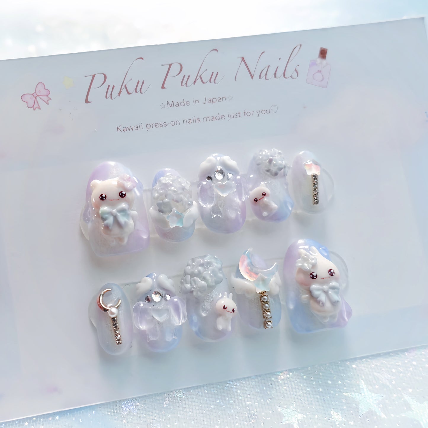 ⭐︎June Limited Design⭐︎ Magical Hydrangea Nails