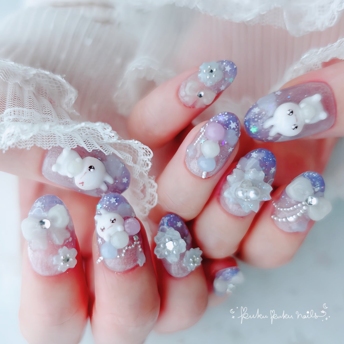 Autumn Limited Design☆Otsukimi Nails