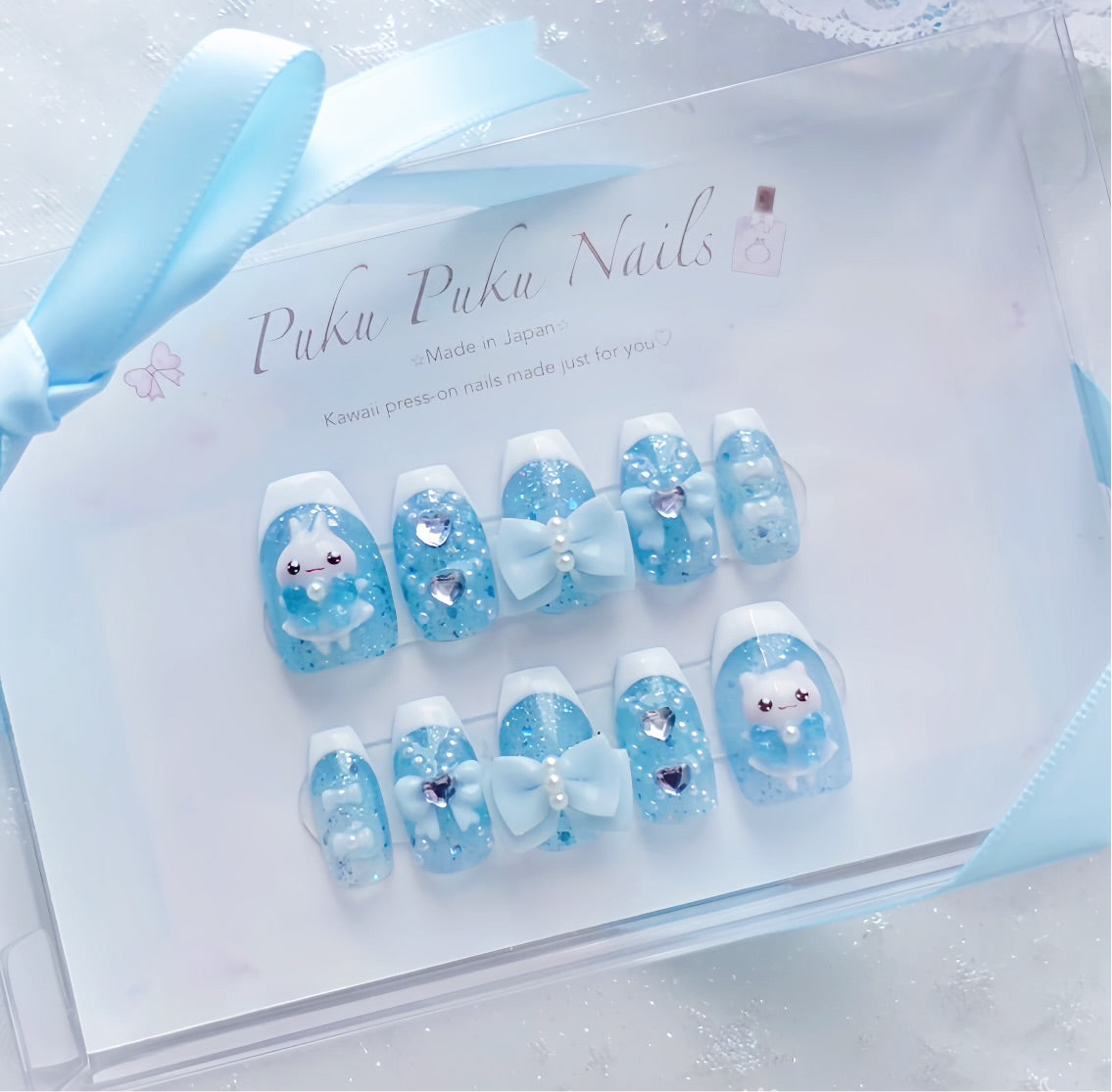 Mizu-iro Princess Nails