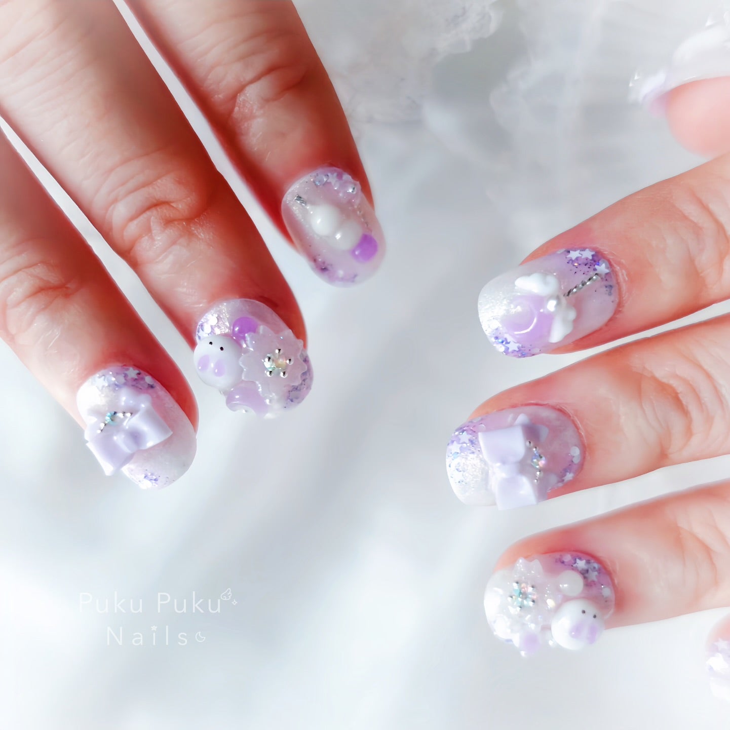 Dreamy Otsukimi Nails