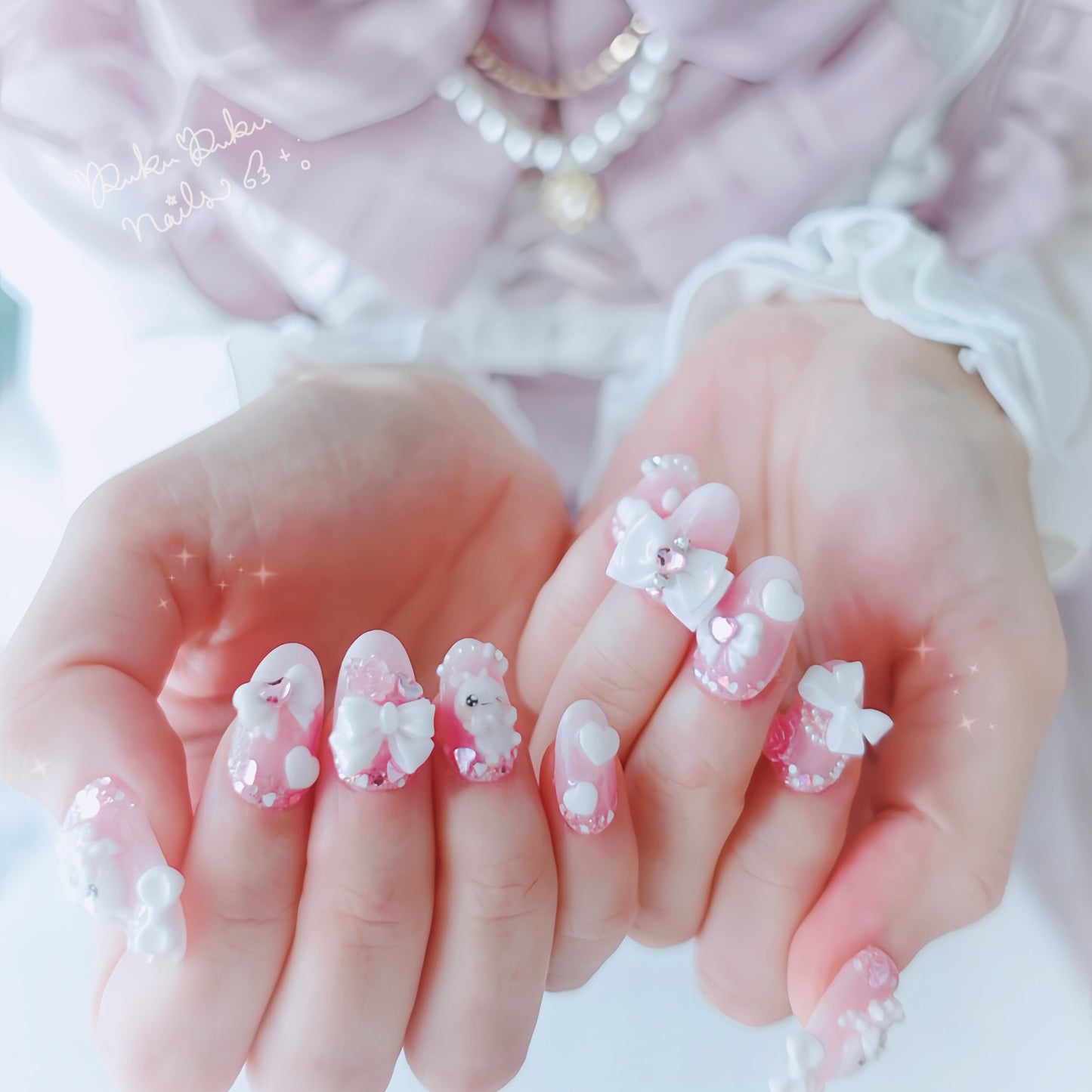 Lovely Valentine's Day Nails