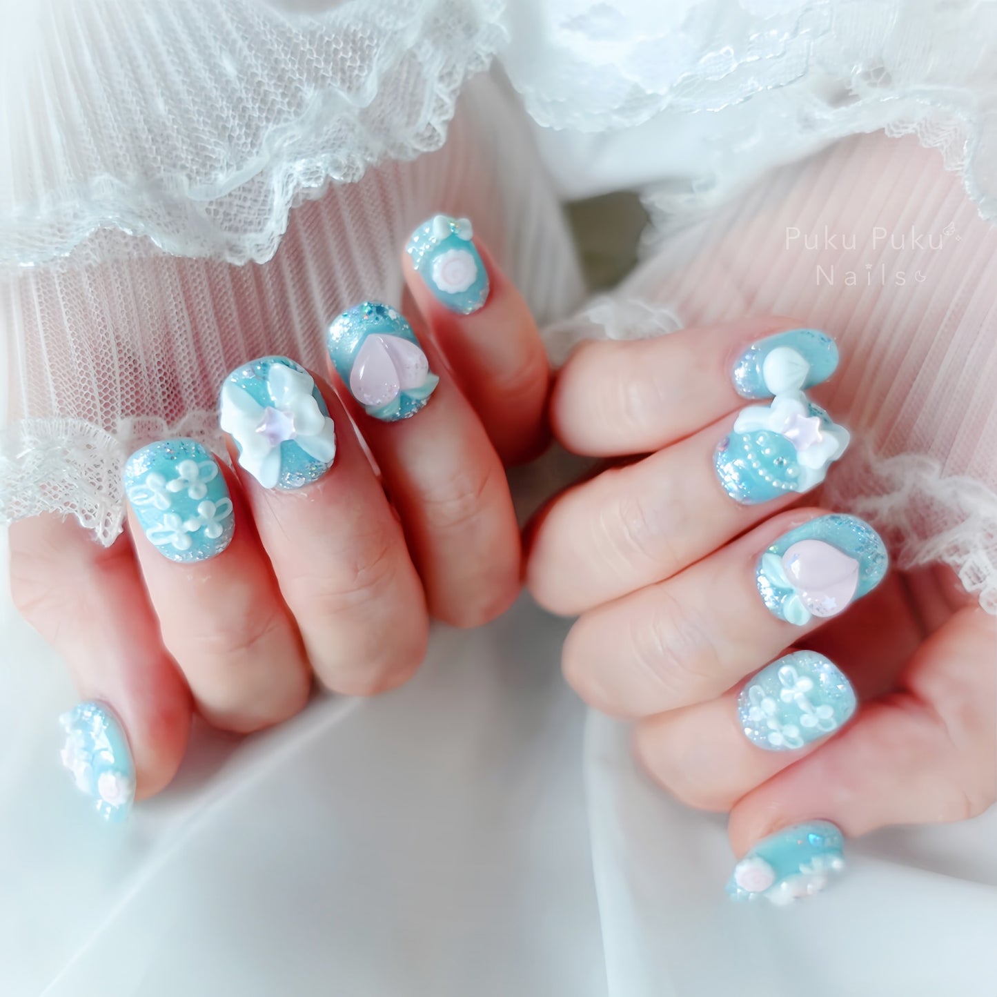 Kira Kira Cheongsam Nails