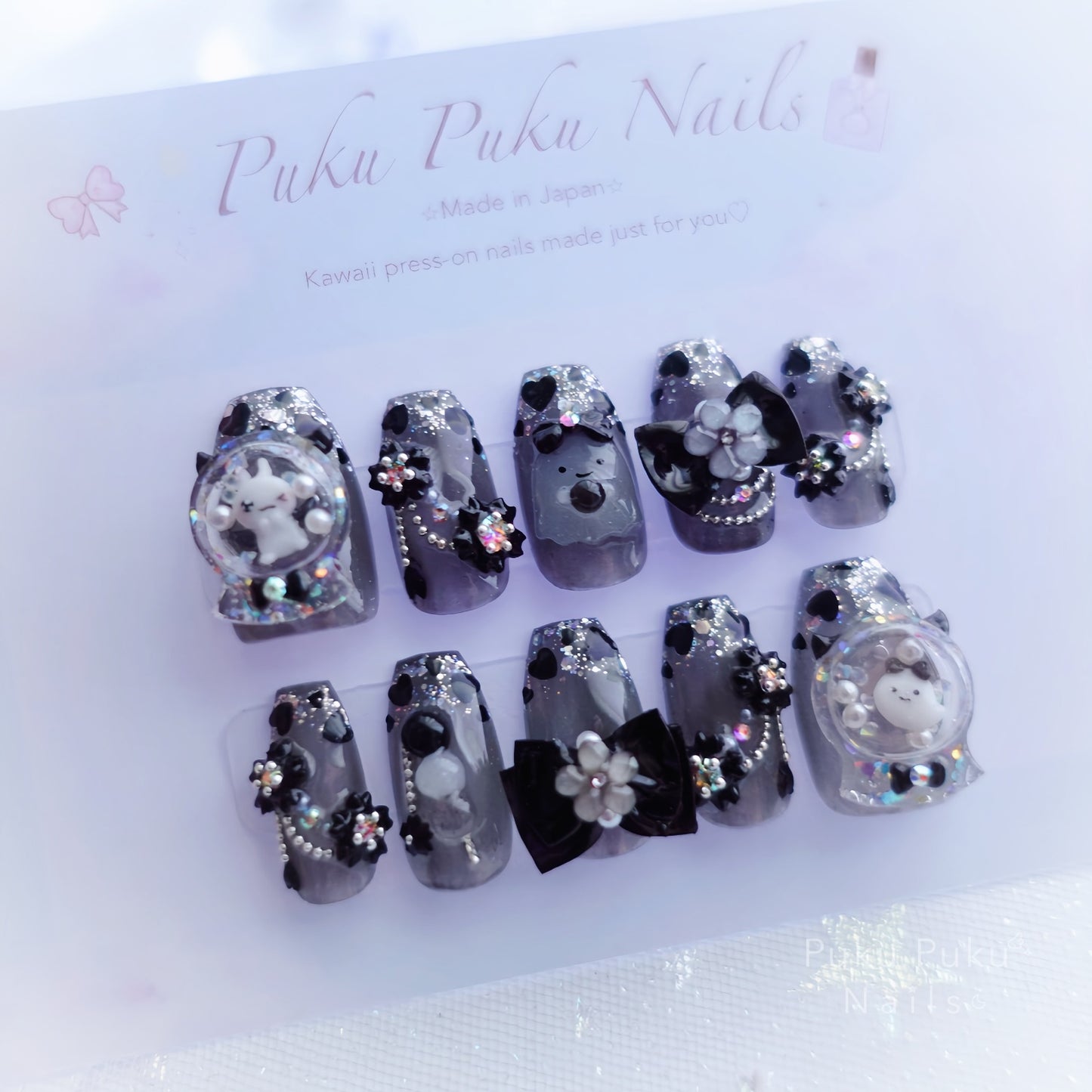 Spooky Shaker Nails