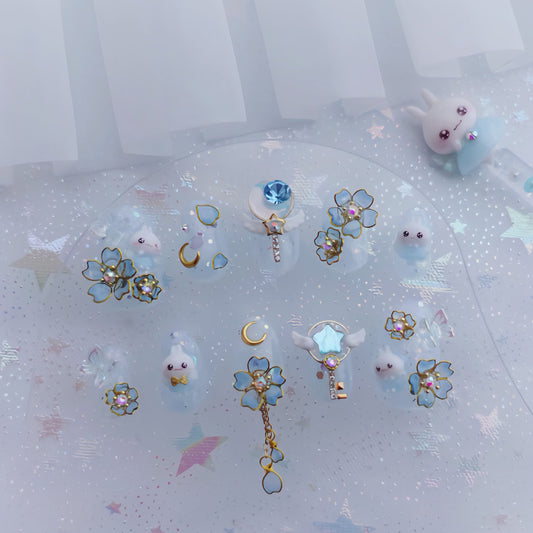 Magical Sakura Nails