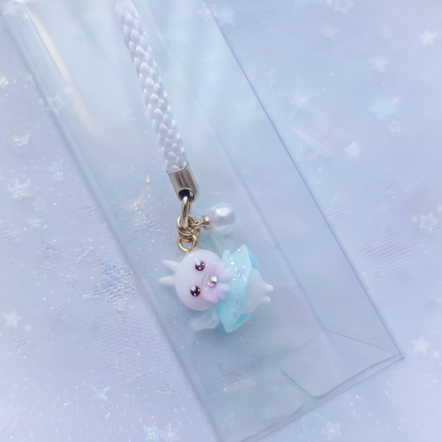 Puku-usa Mini Strap ☆Mint Green Fairy
