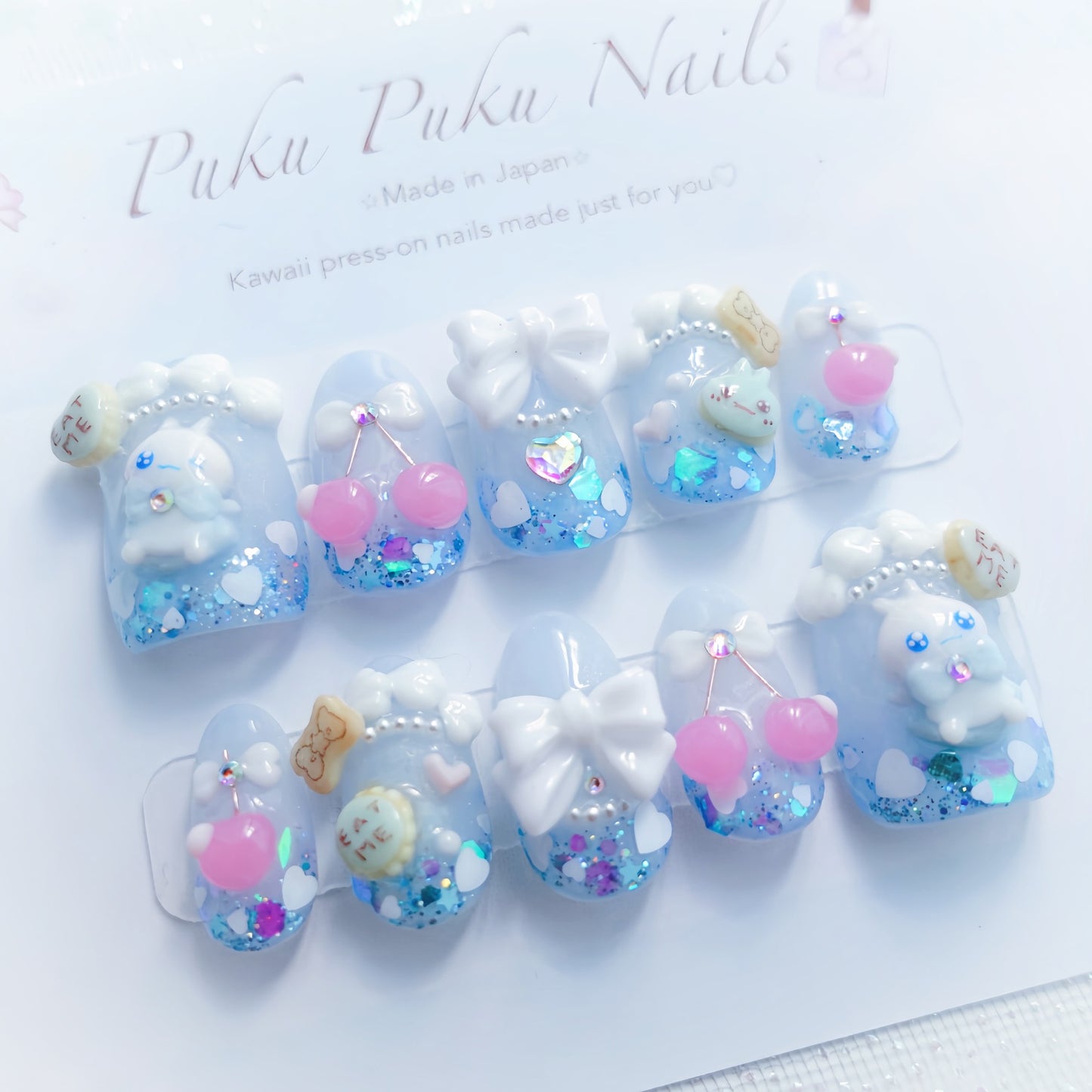 Creamy Soda Float Nails