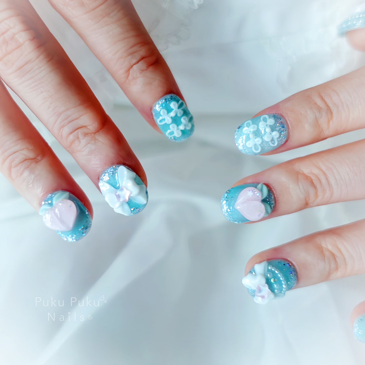 Kira Kira Cheongsam Nails