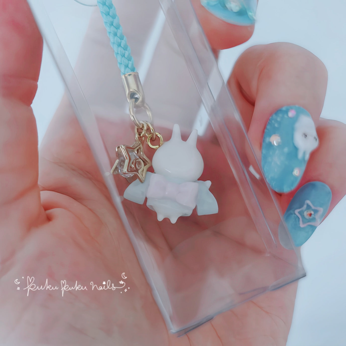 ☆Summer Limited Design☆ Mini Puku-usa Strap ☆ Yukata