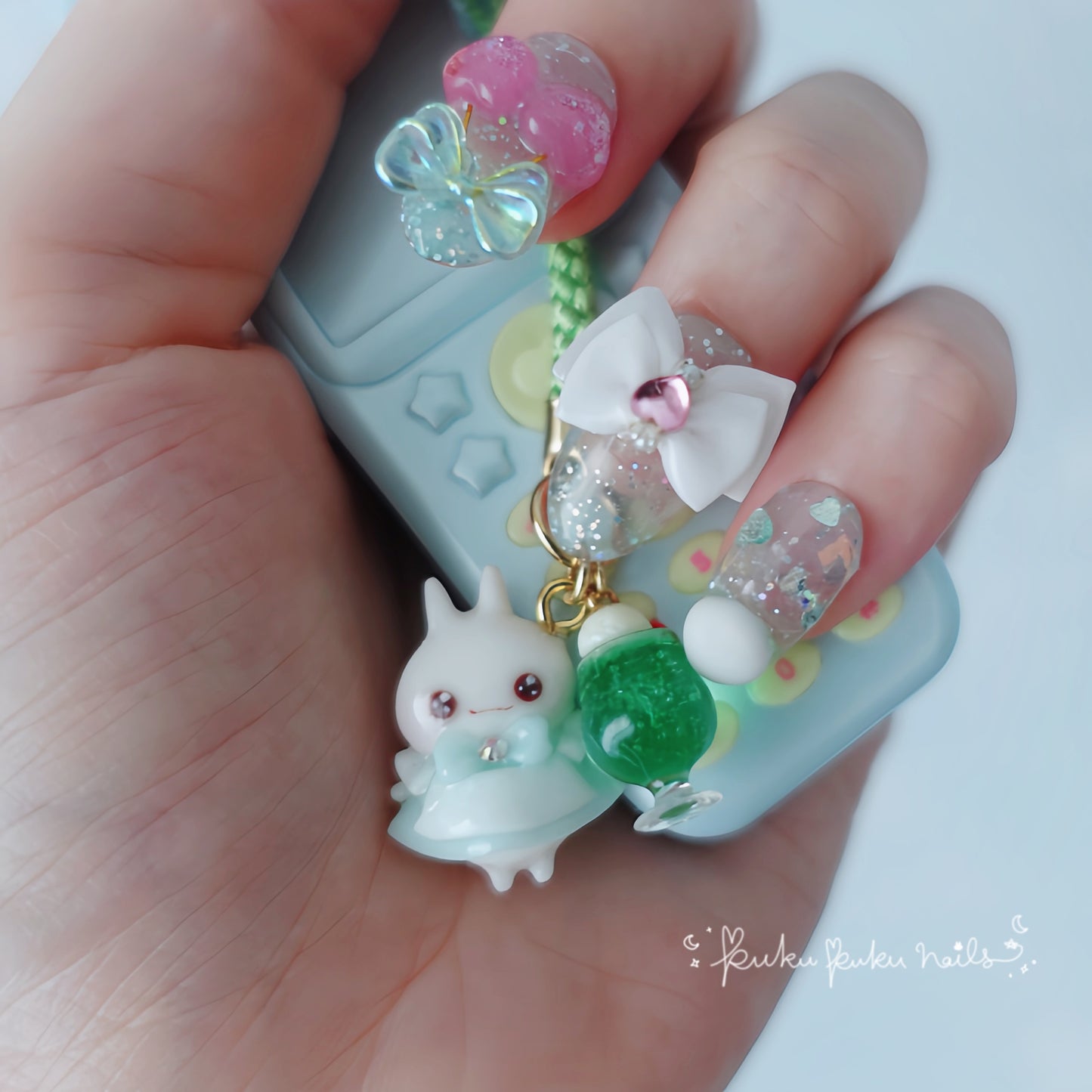 Mini Puku-usa Strap ☆ Melon Soda Girl