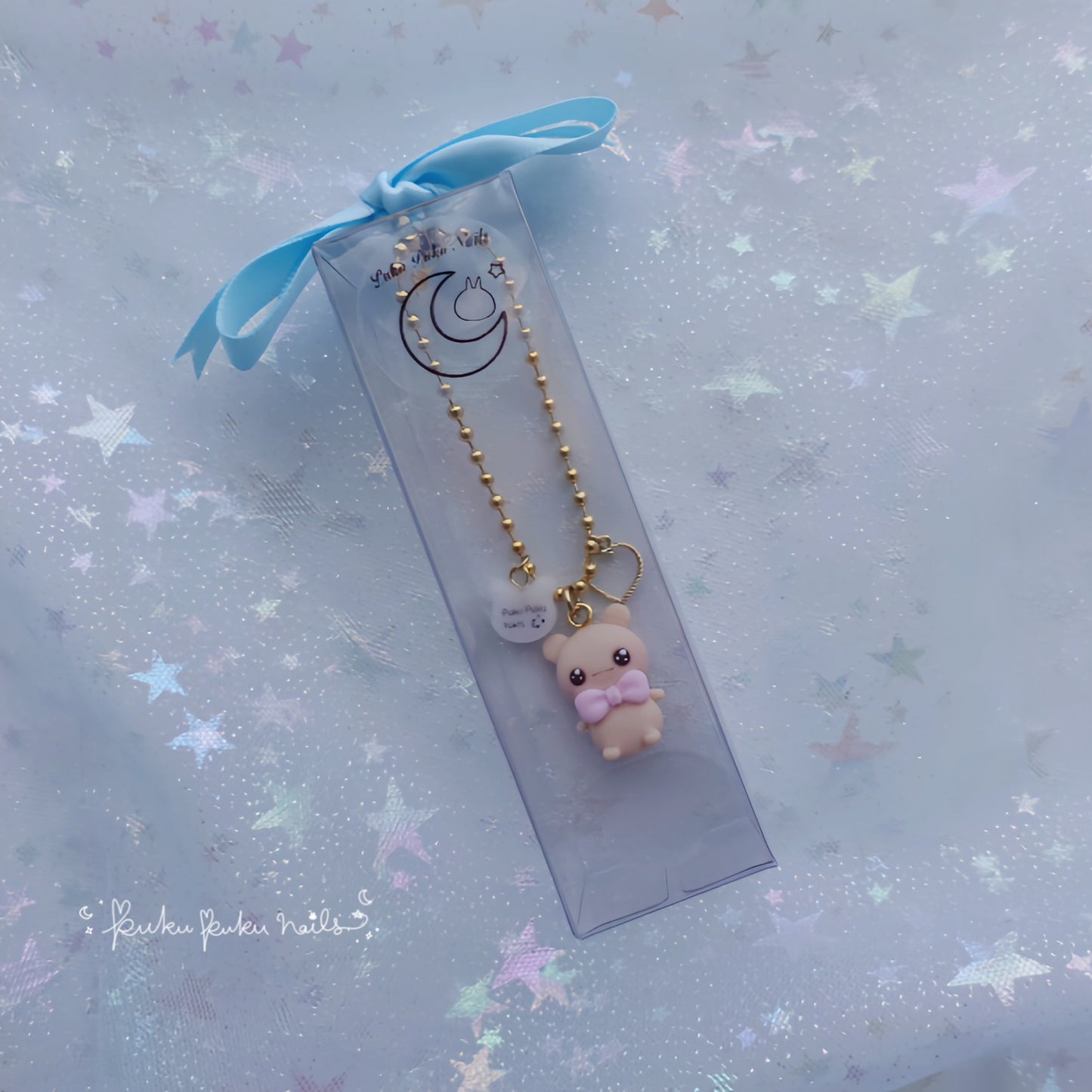 Puku-kuma Teddy Figure☆Pink