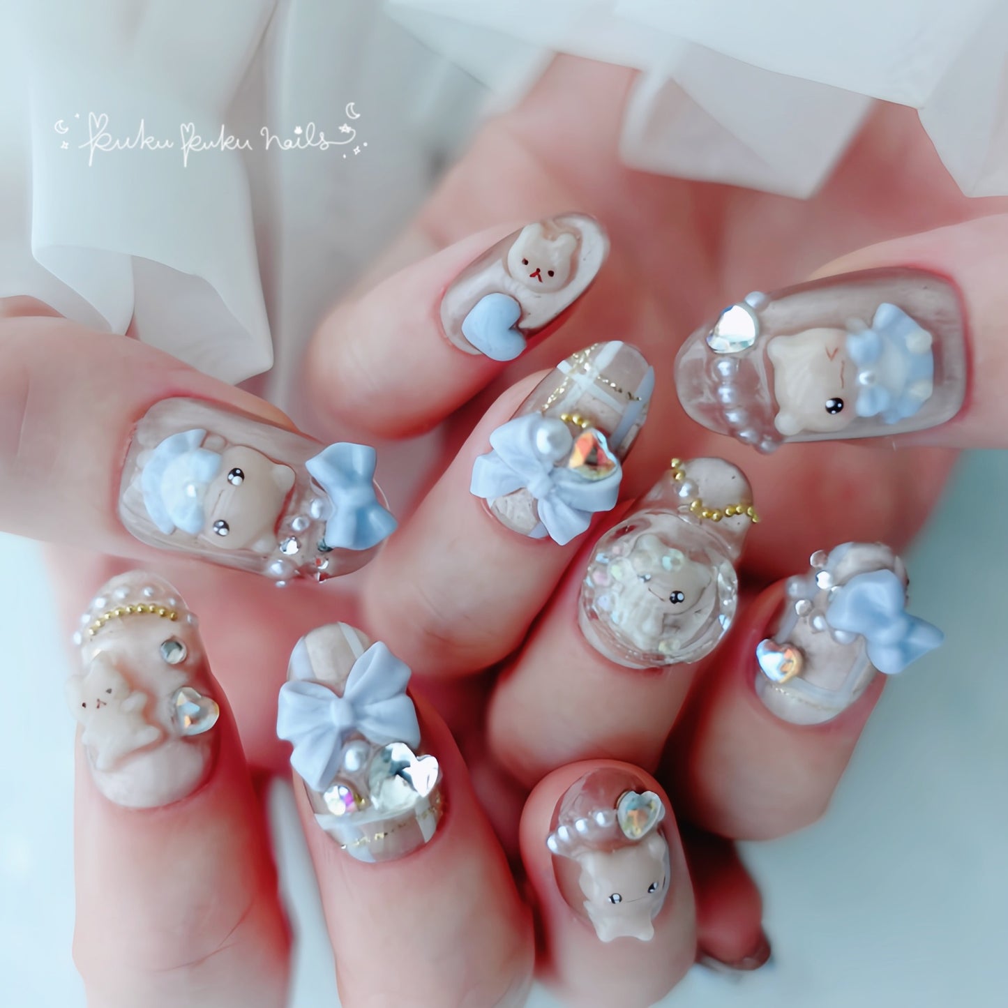 Autumn Limited Design☆Autumn School Unioorm Nails