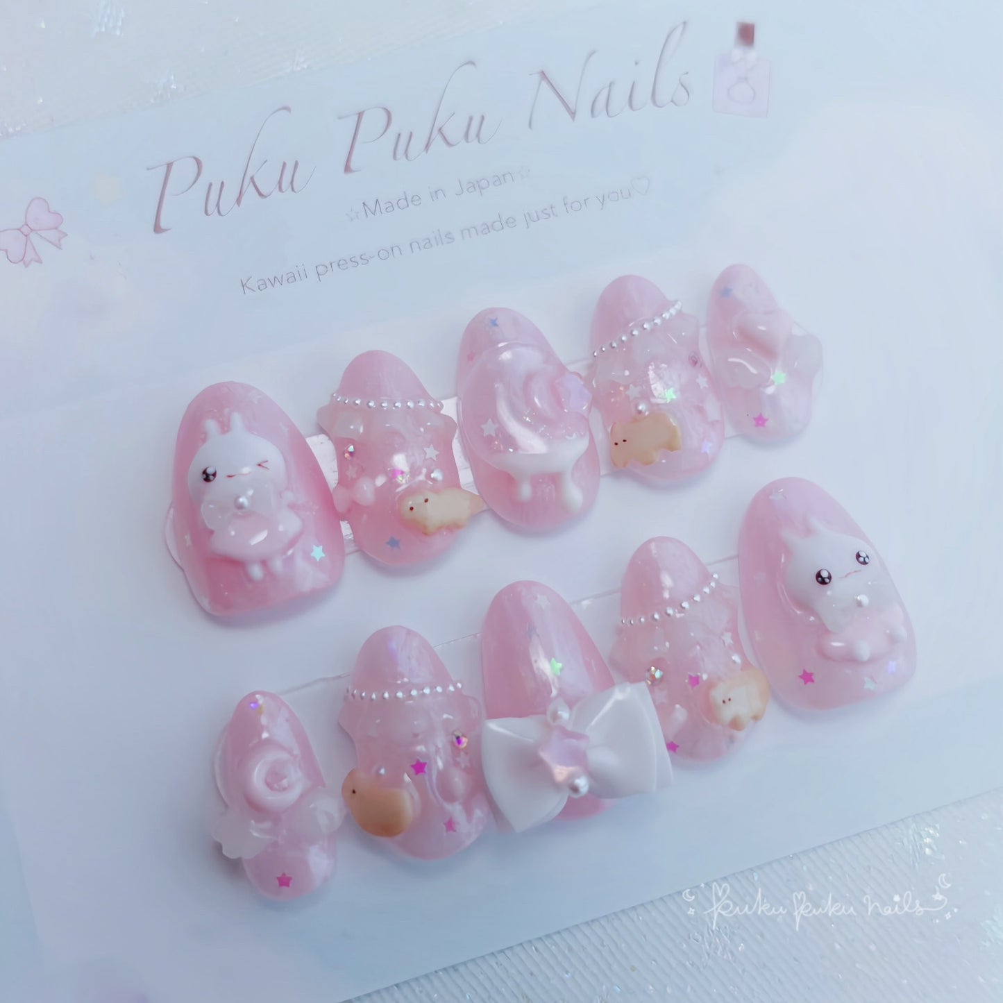 Dreamy Frilly Nails