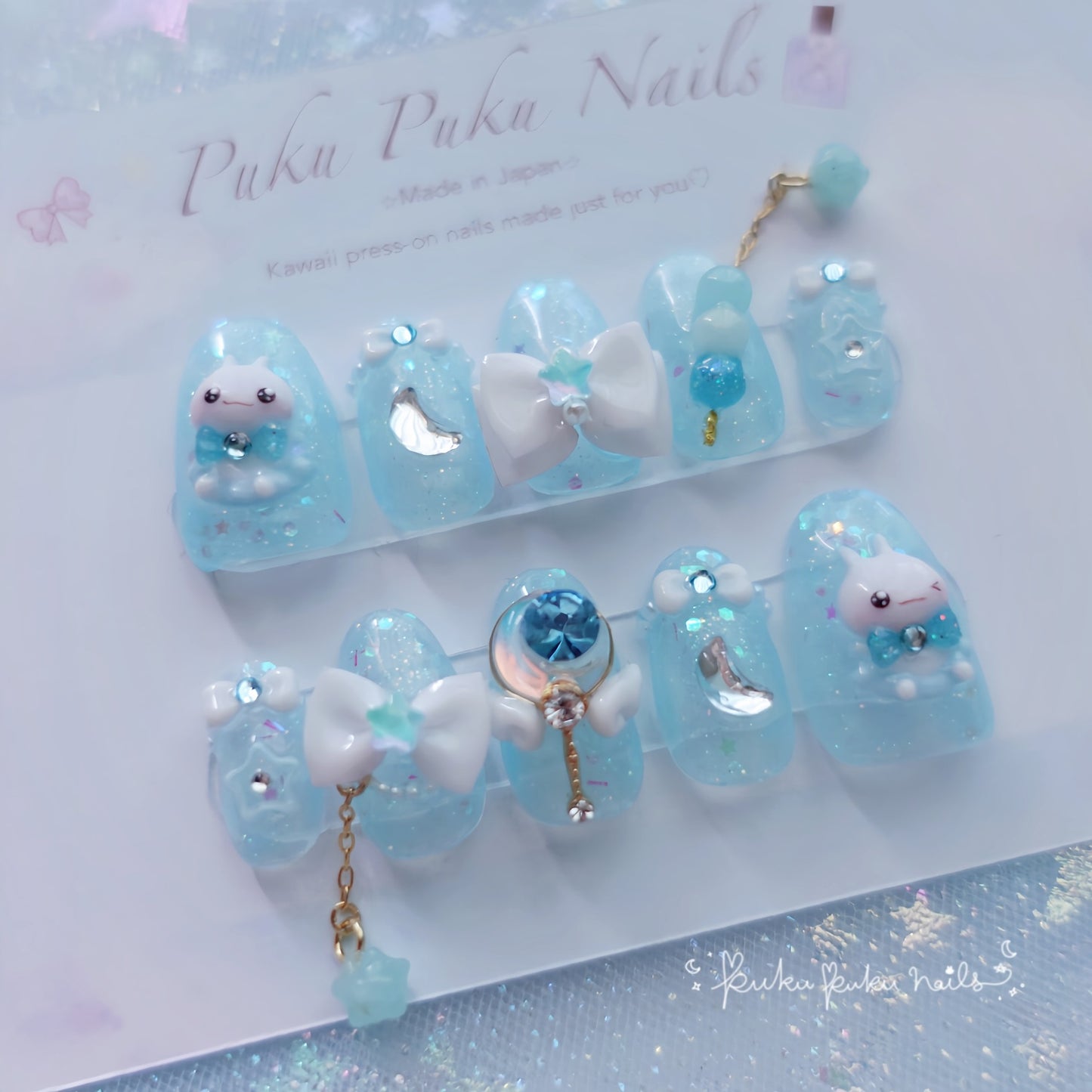 Magical Konpeito Nails