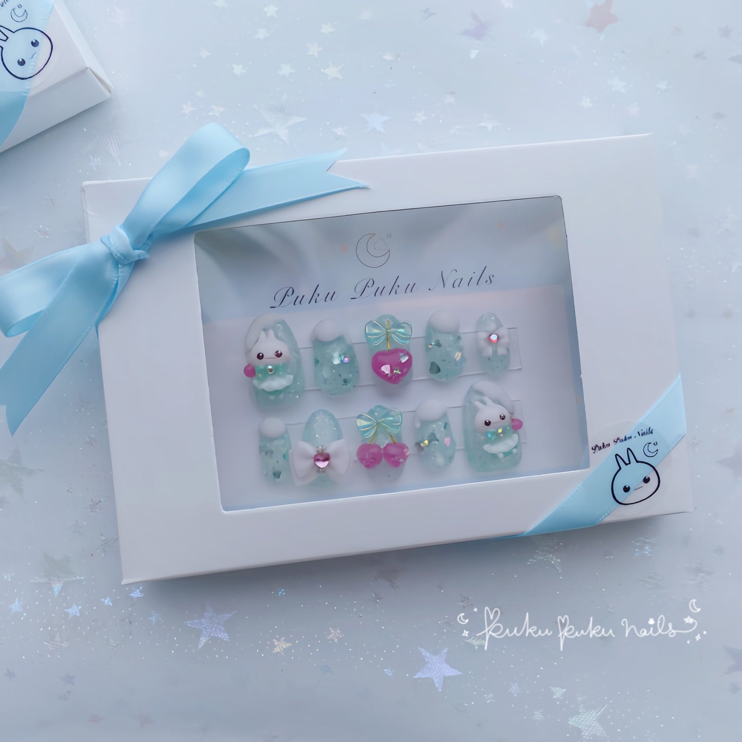 Kira Kira Melon Soda Nails