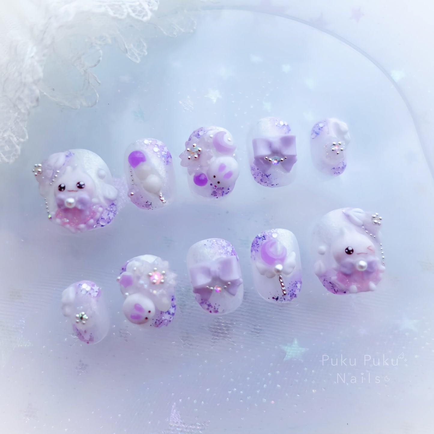 Dreamy Otsukimi Nails