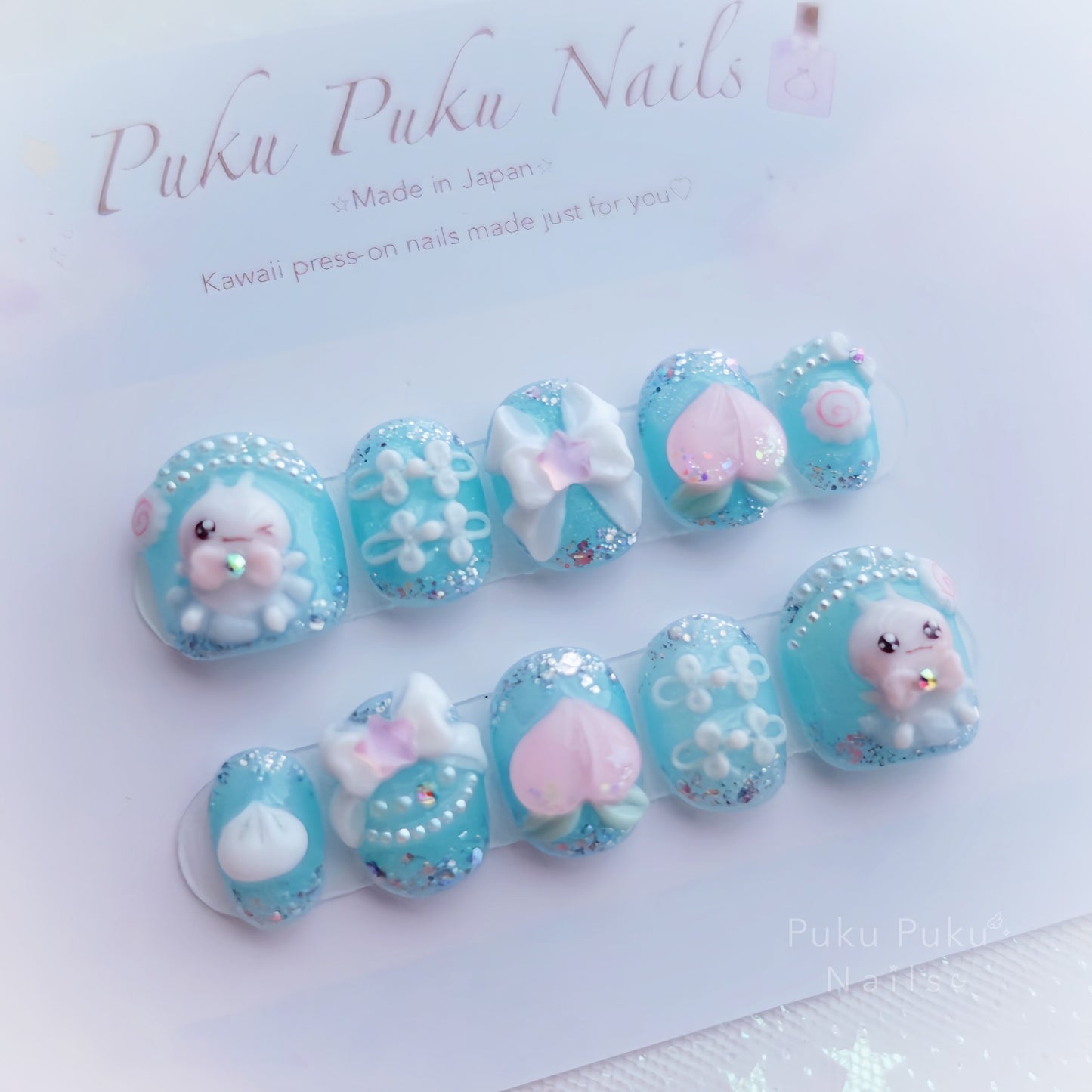 Kira Kira Cheongsam Nails