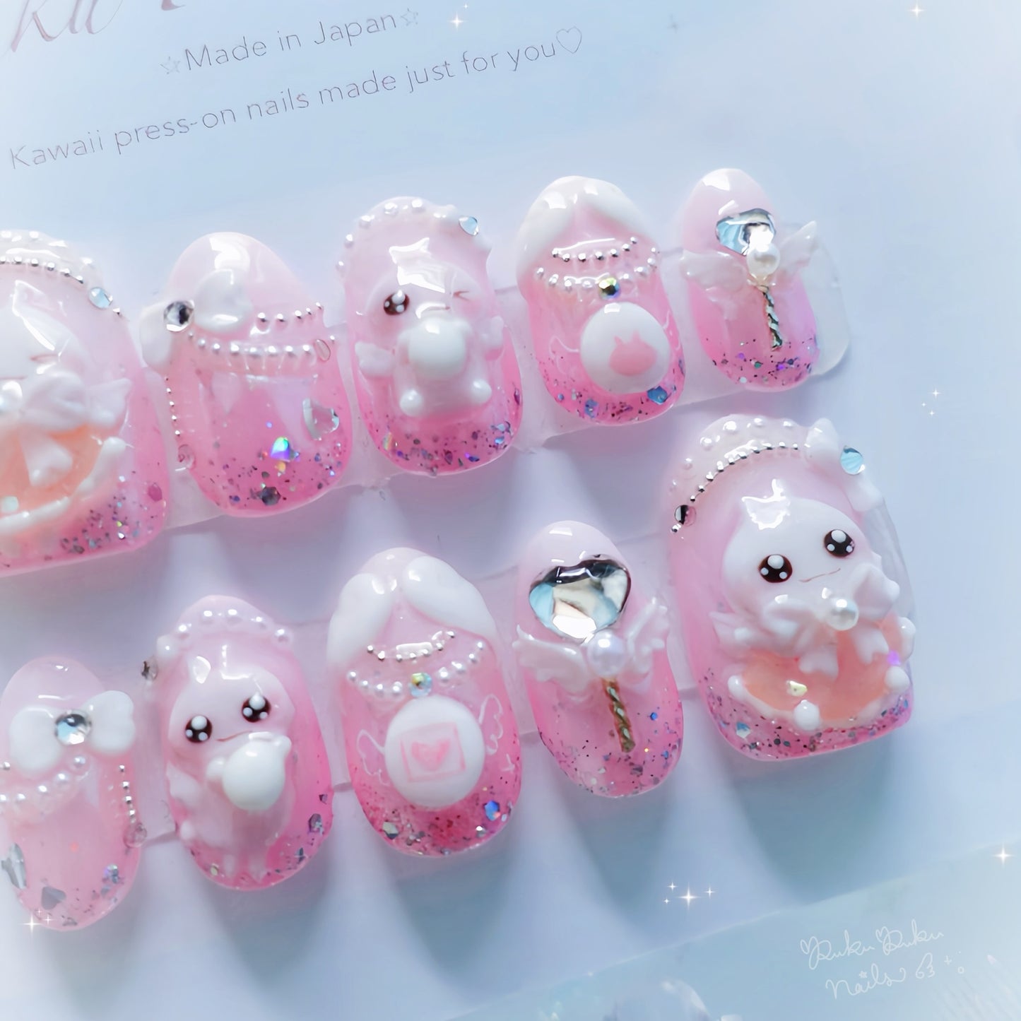 Angel Tamago Nails🥚໒꒱ ‧₊˚｡Easter Limited🐣