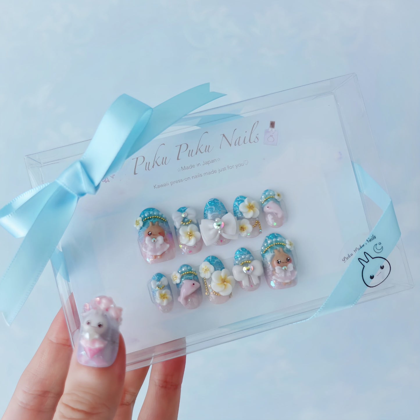 Summer Limited Design ☆ Kawaii Tropical Gyaru Nails