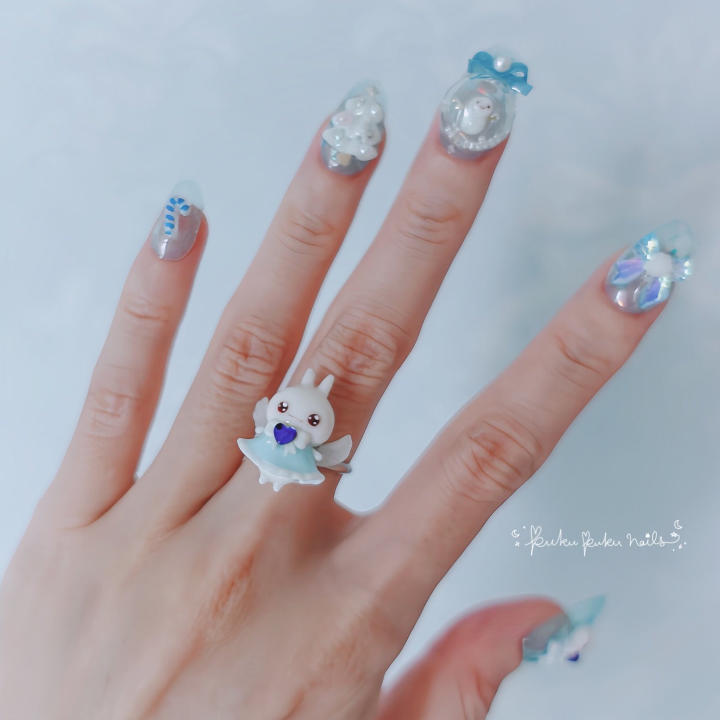 ☆Christmas Limited Design☆Puku Usa Fairy Ring