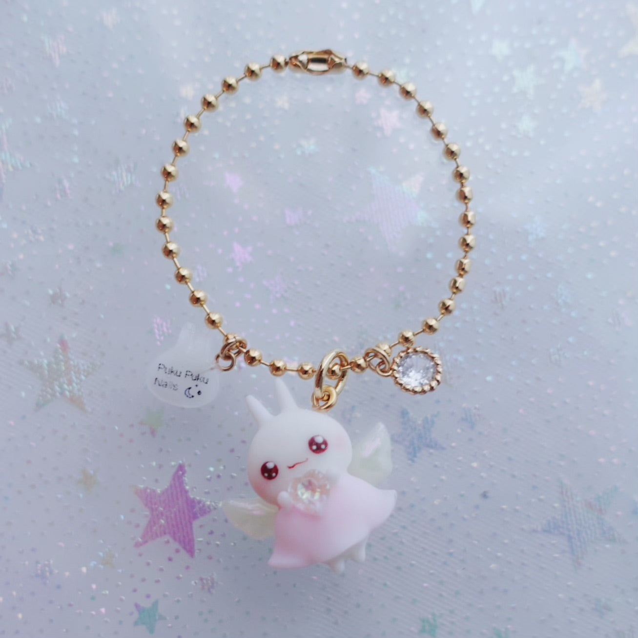 Puku-usa figure ☆ Pastel Pink Angel Costume
