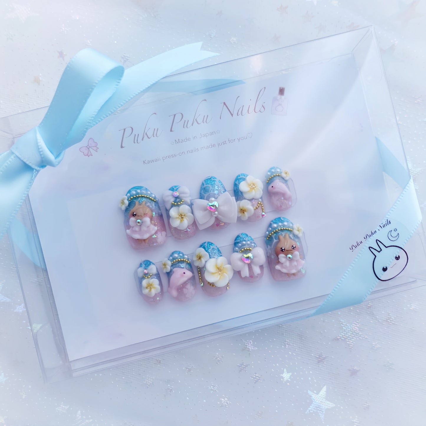 Summer Limited Design ☆ Kawaii Tropical Gyaru Nails