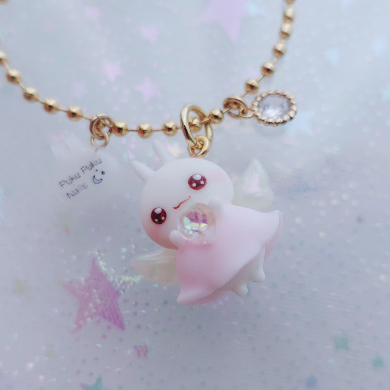 Puku-usa figure ☆ Pastel Pink Angel Costume