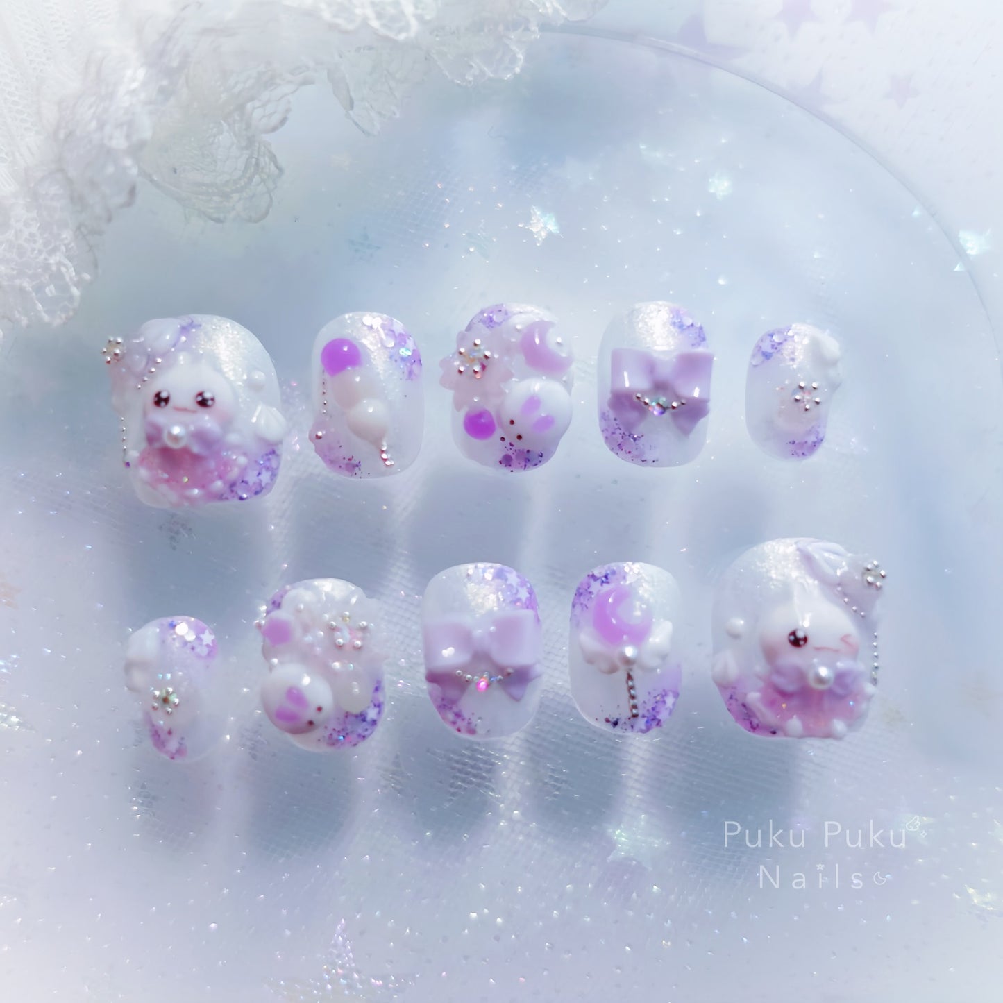 Dreamy Otsukimi Nails