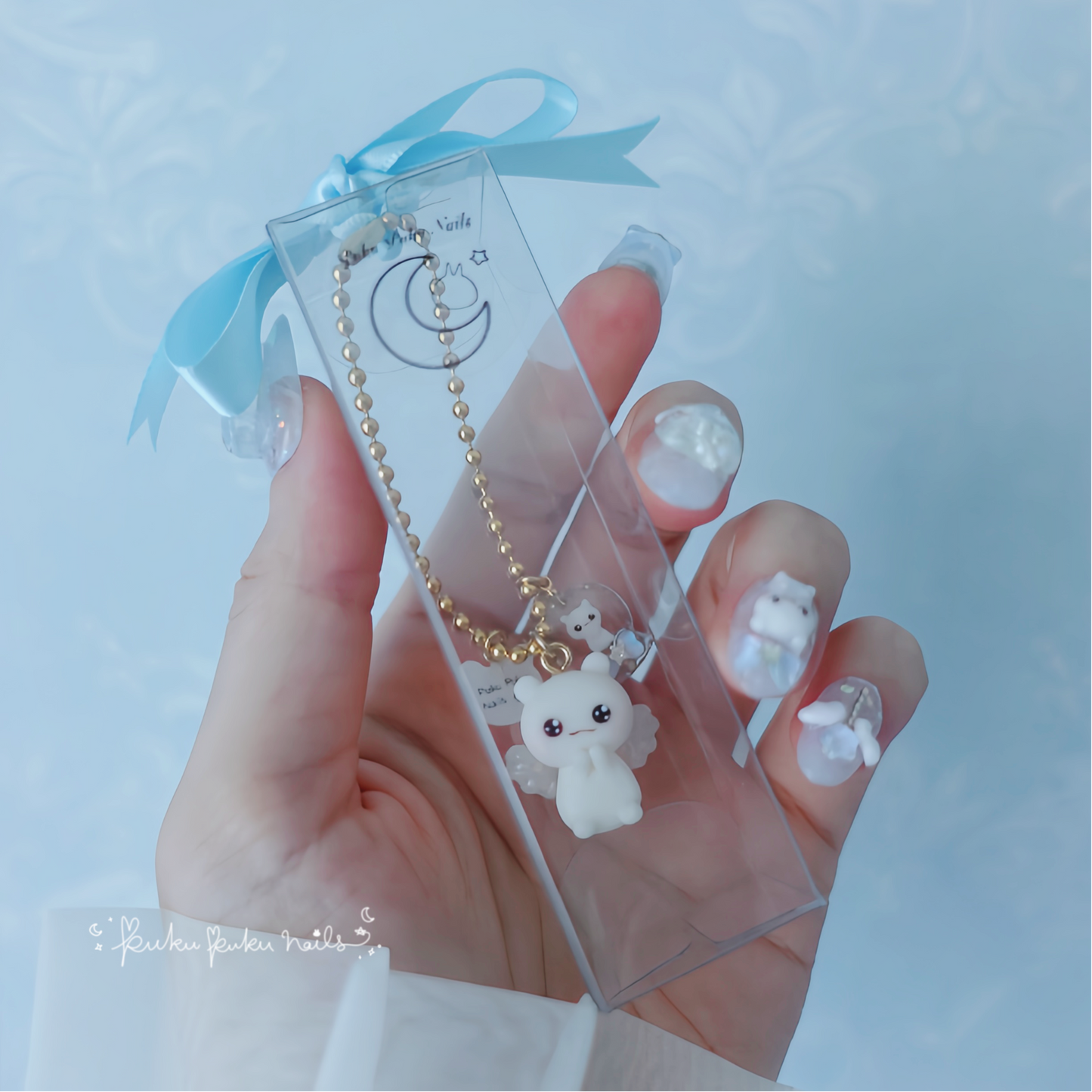 Puku-kuma Figure ⭐︎ Aurora Snow Globe Shaker