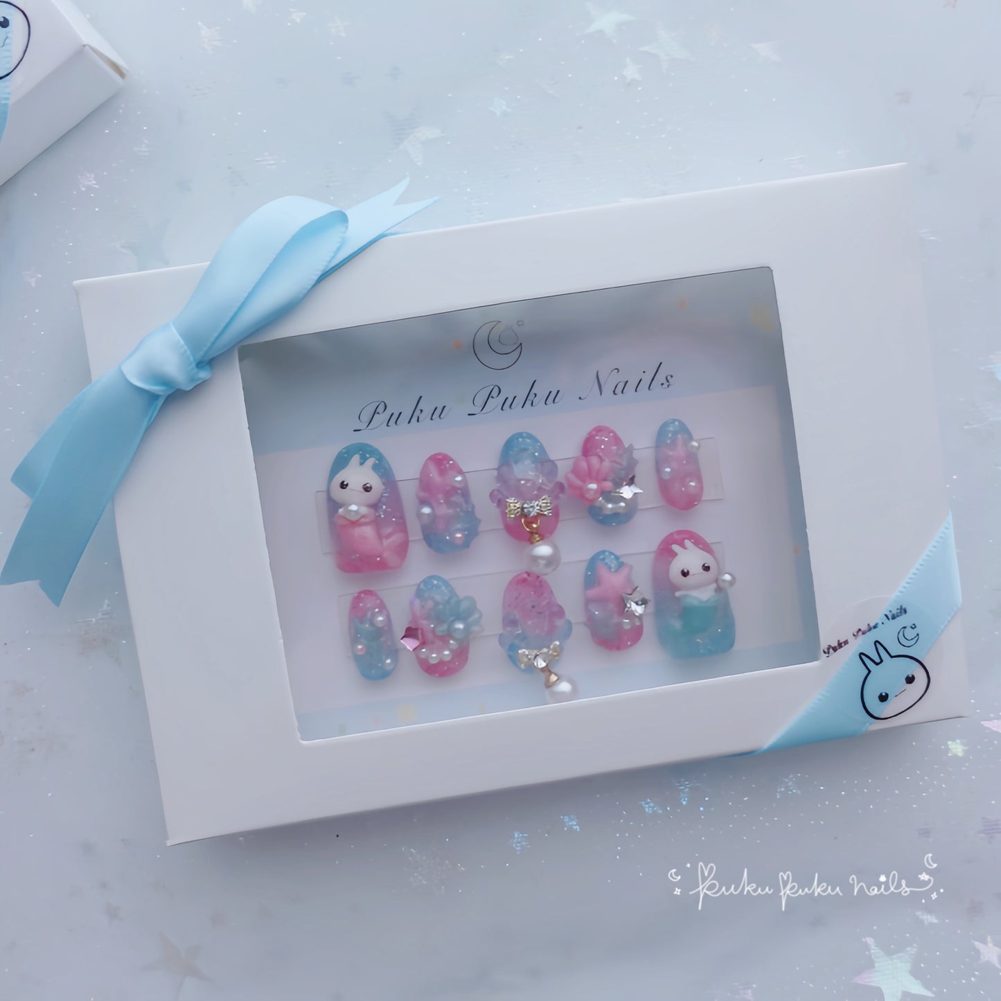 ⭐︎Summer Limited Design⭐︎ Magical Mermaid  Nails