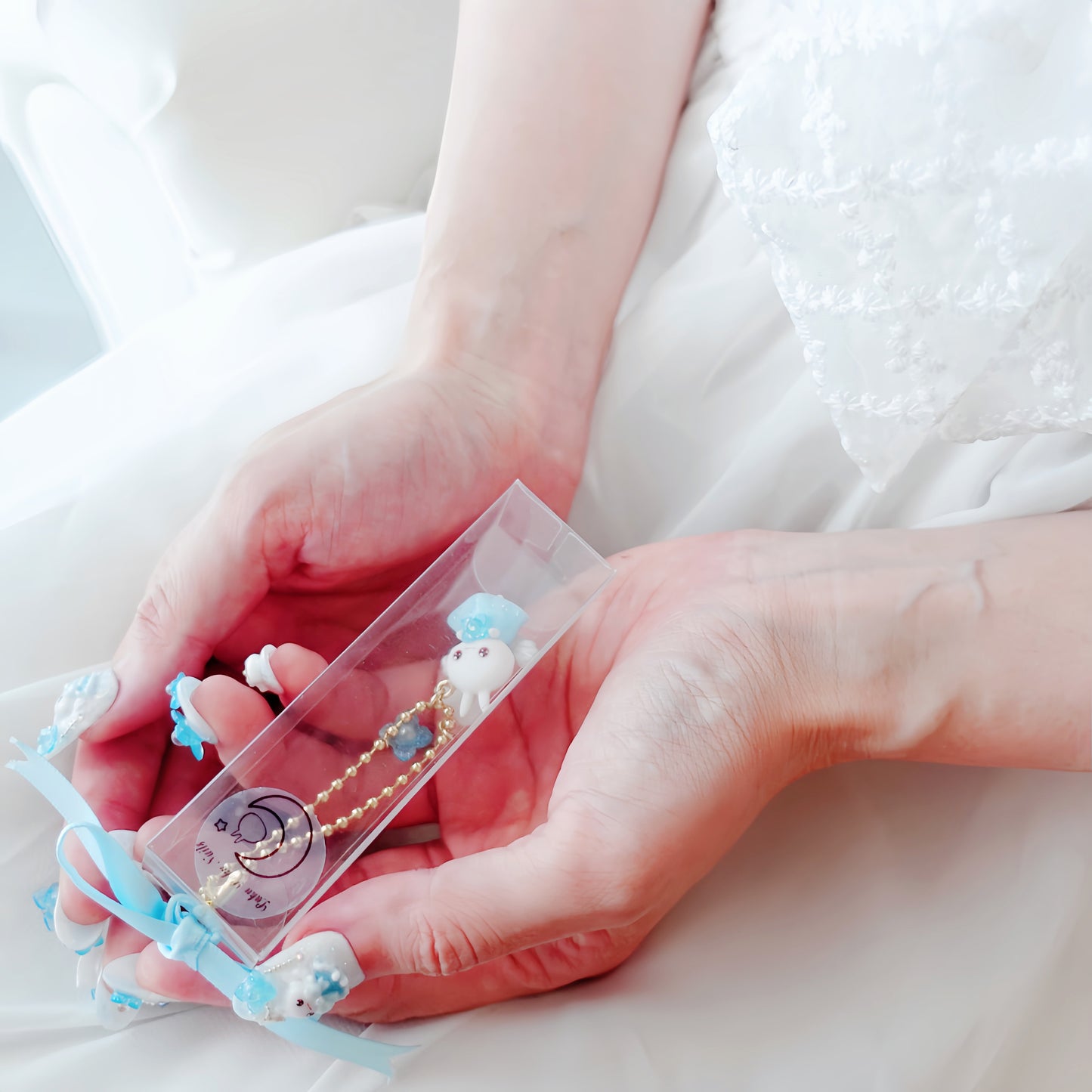 Puku-usa Figure☆Hydrangea Fairy - Blue