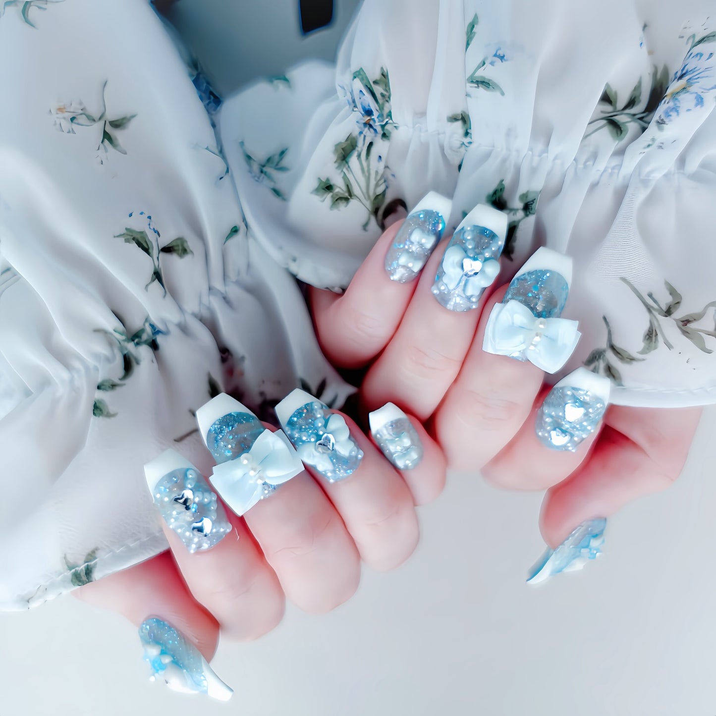 Mizu-iro Princess Nails