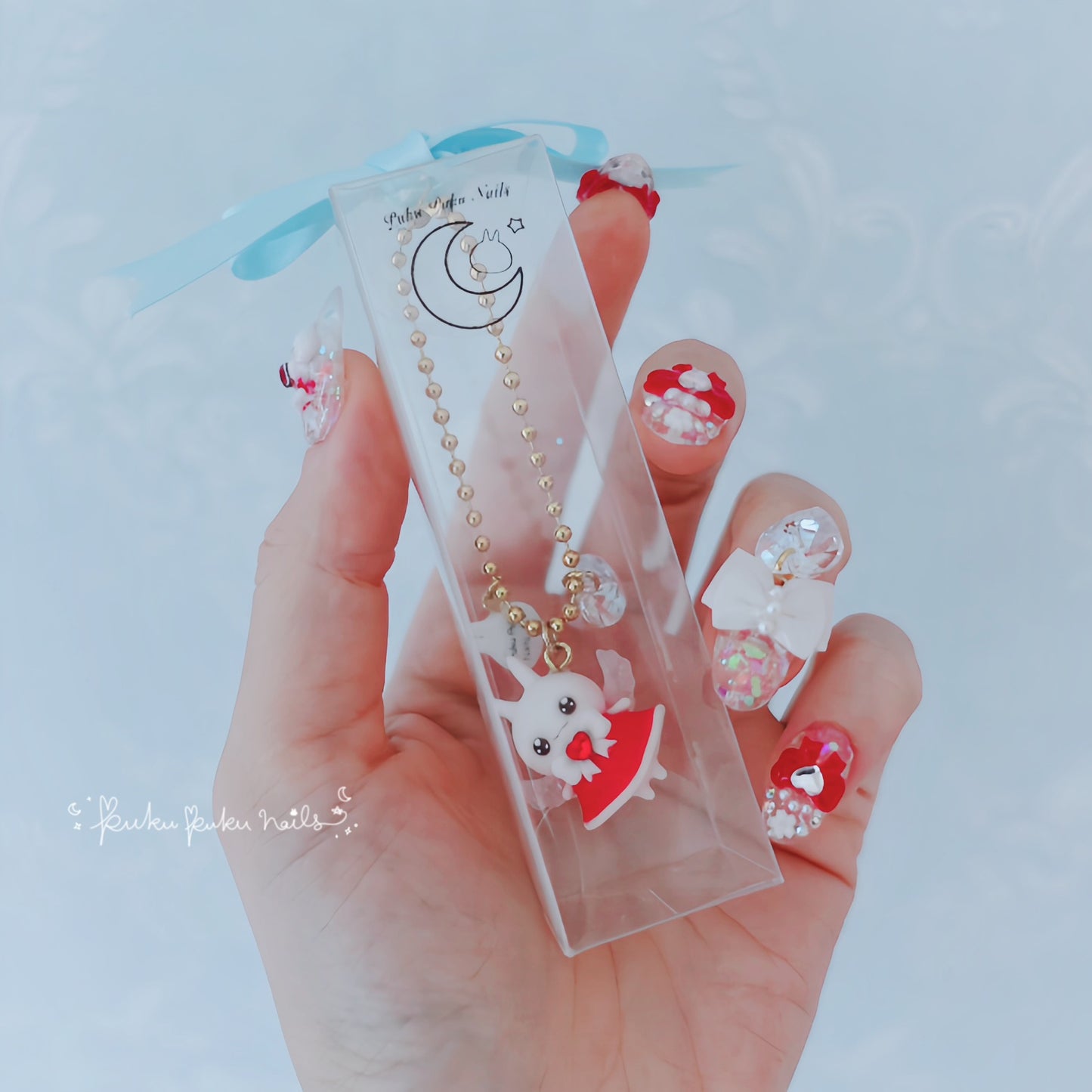 ☆Christmas Limited Design☆Puku-usa Figure☆Santa Fairy