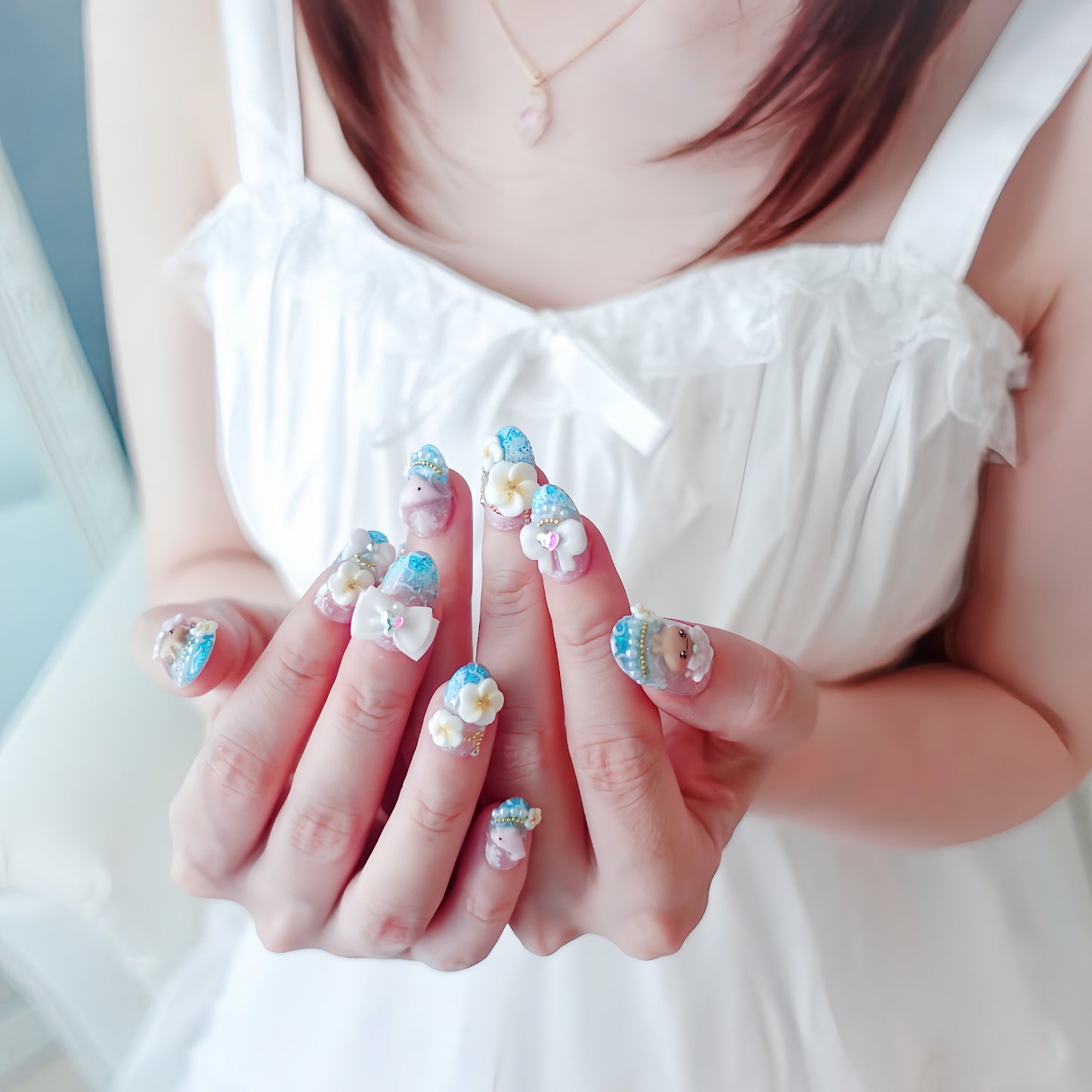 Summer Limited Design ☆ Kawaii Tropical Gyaru Nails